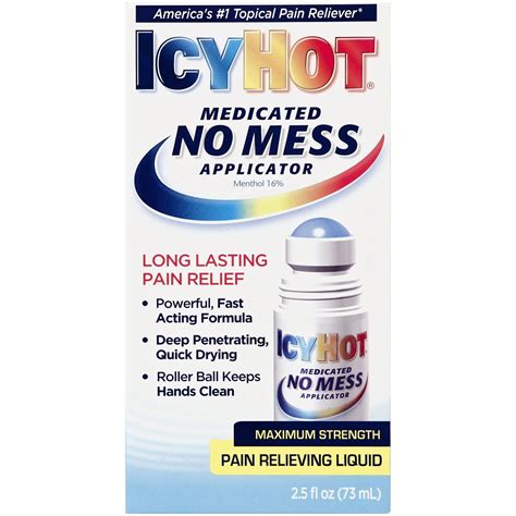 IcyHot Original Menthol 16% No Mess Pain Relief Roll On