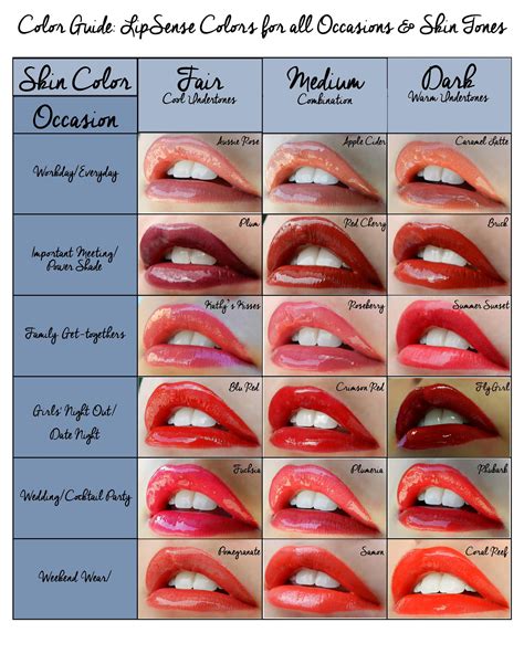 Lipsense lip colors, Lipsense, Lipsense colors