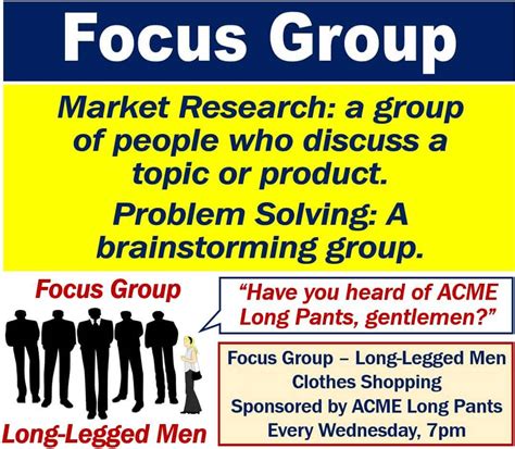 Image result for Good Example Focus Group