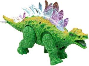 ALLAMWAR Battery Operated Musical and Walking Dinosaurs Bump & Go ...