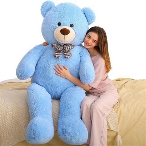 MaoGoLan Giant Teddy Bear Plush, Life Size Large Teddy Bear Stuffed ...