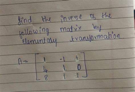 Image result for Inverse of a Transformation Matrix