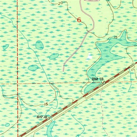 Otter Creek, FL (1954, 24000-Scale) Map by United States Geological ...