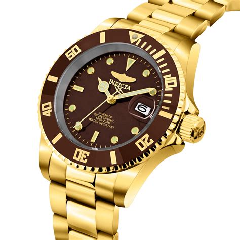 Invicta Pro Diver Automatic Brown Dial Analog Watch For - Gents 35725 ...