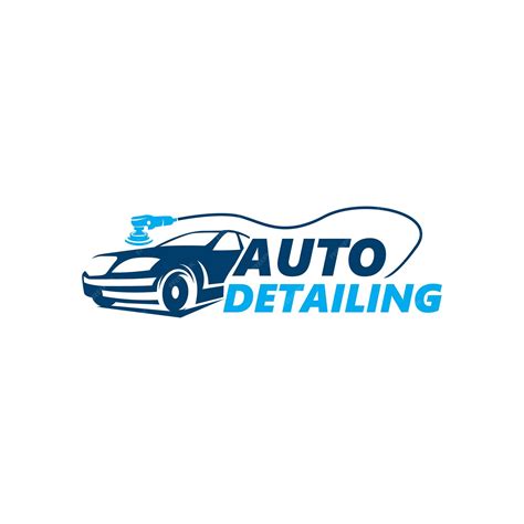 Premium Vector | Car auto detailing logo template