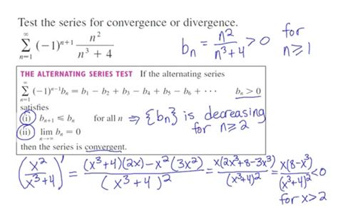 [Calc] Confused as to why the alternating series test can be used here ...