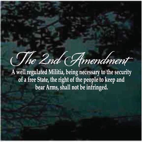 Image result for 2nd Amendment Decals