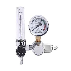Adium 0-25Mpa Argon Regulator CO2 Mig Tig Flow-Meter Gas-Regulators ...