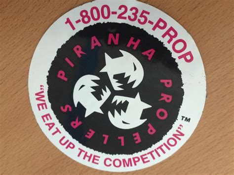 AUFKLEBER STICKER fürs BOOT SEGELBOOT PIRANHA PROPELLERS sammeln selten ...