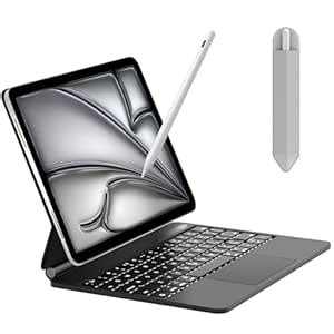 Case with Keyboard for iPad Air 11 (M3/M2, 2025/2024), iPad Pro 11 (4th ...