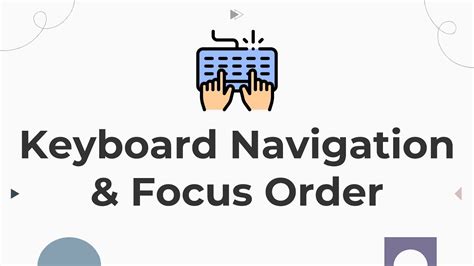 Keyboard Navigation Accessibility Testing 的图像结果