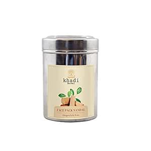 Vagad's Khadi Natural Sandal Face Pack Jar |Helps in Reducing Acne And ...