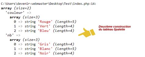 Generer Un Tableau HTML a L'Aide De PHP 的图像结果
