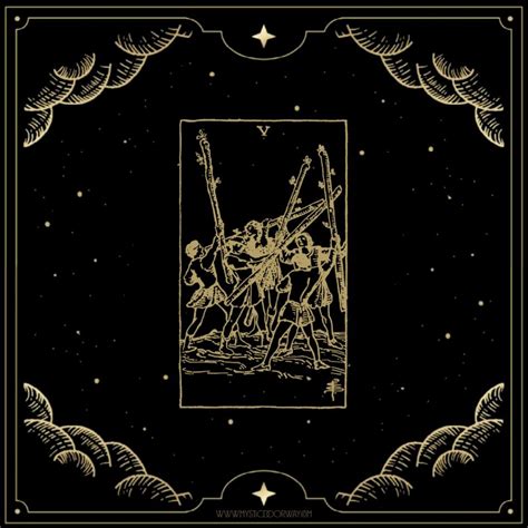 Five of Wands - Mystic Doorway