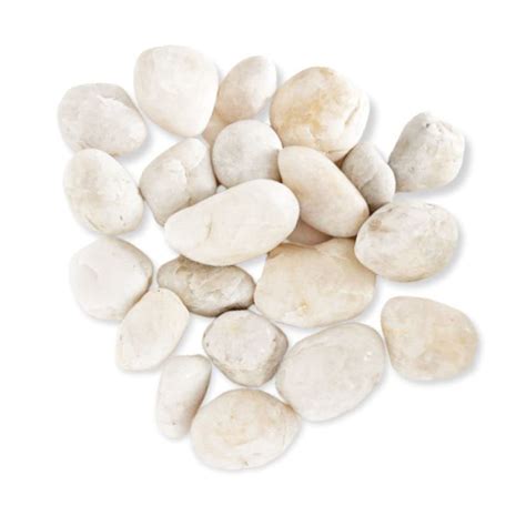 HTYSUPPLY White River Rocks for Plants - 5 Pounds - White Rocks with ...
