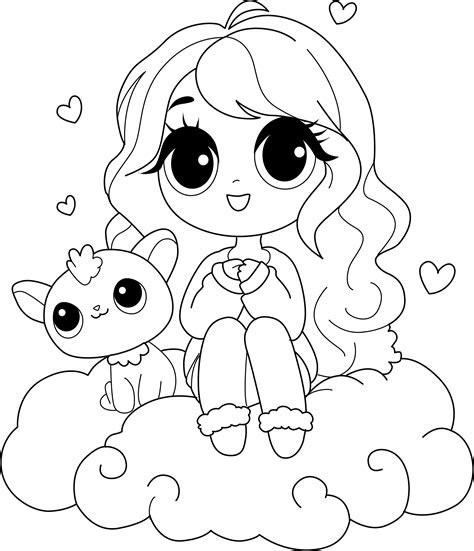 Girly Girl Coloring Pages 10+ Free Cute Girl Coloring Pages For Kids