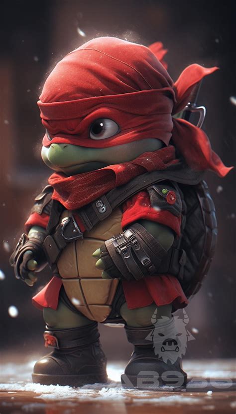 Characters creative ideas | Baby ninja turtle, Cartoon character ...