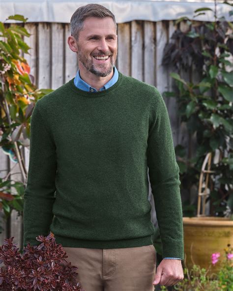 Mens Wool Jumpers and Knitted Sweaters | WoolOvers UK