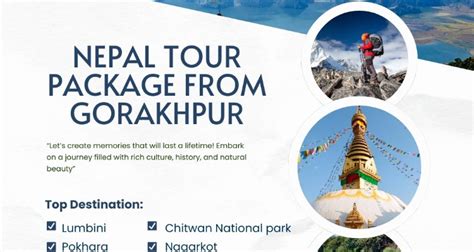 Nepal Tour Package from Gorakhpur, Gorakhpur to Nepal Tour Package