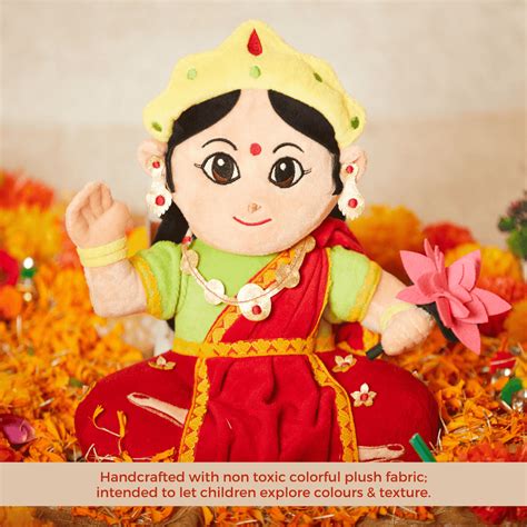 Devi Lakshmi Soft Toy Chanting Mantra - Singing Toy for Kids - Lakshmi ...
