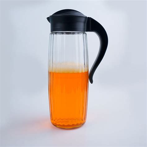 Buy Domana Duna Transparent Jug With Black Lid - 1600 ML Online in ...