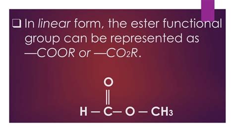 Free Science Lessons Esters 的图像结果
