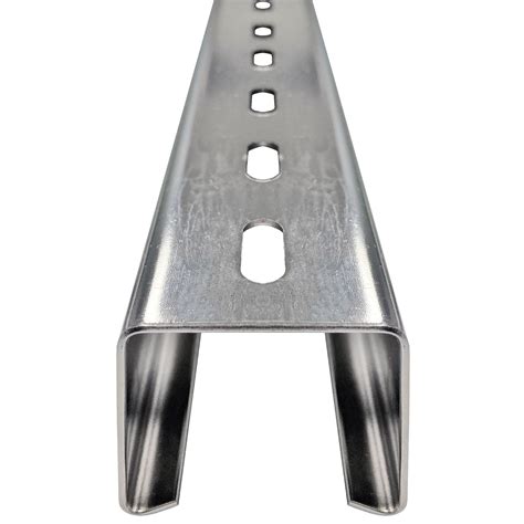 304 Stainless Steel Slotted Hole Strut Channels | 1-5/8" x 1-5/8", 1-5/ ...