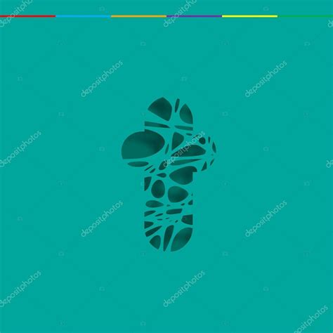 Layered character from a typeset Stock Vector by ©Seby87 106373876