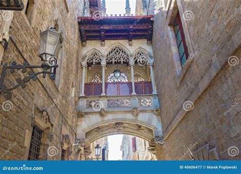 Gothic Quarters in Barcelona, Spain Stock Image - Image of barcelona ...