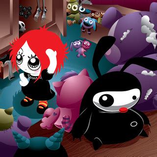 Image result for Ruby Gloom Intro Mario Paint