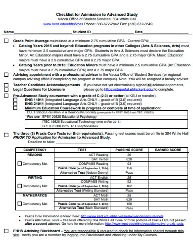 Study Checklist Example 的图像结果