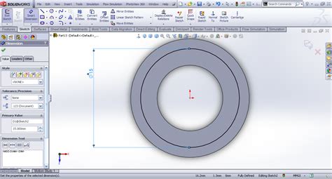 Image result for SolidWorks Tutorials to Draw a Nut