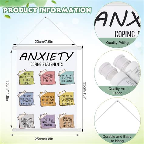 Buy 3 Pieces Mental Health Posters Psychology Therapy Office Decor ...