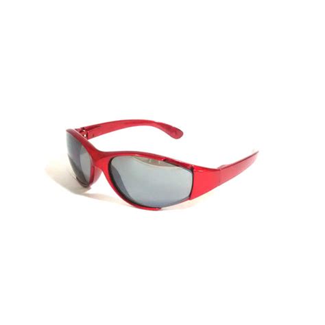 Conquer the Game in Style with Red Wraparound Sunglasses – Glasses ...