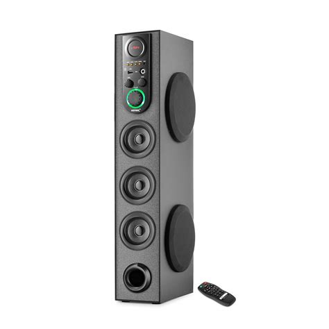 VEmax Verve 90W Multimedia 5.0 Channel Wireless Bluetooth Double Woofer ...