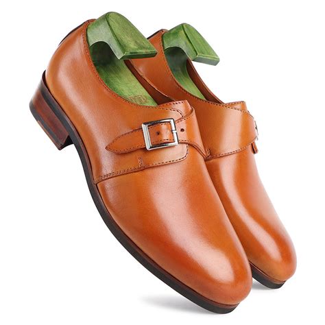Buy Men's Leather Monk Strap Shoes Online at Best Price in India ...