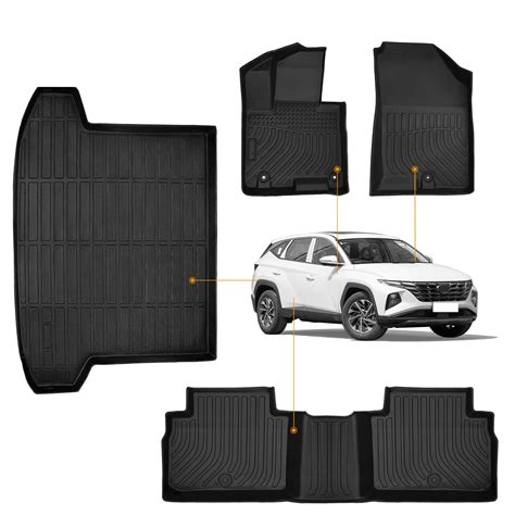 TucDad® for Plug in Hybrid (PHEV) 2022 2023 Hyundai Tucson Floor Mats ...