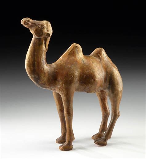 Lot - Chinese Tang Sancai Pottery Silk Road Camel Mingqi