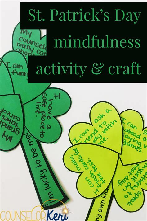St. Patrick's Day Mindfulness Activity and St. Patrick's Day Craft ...