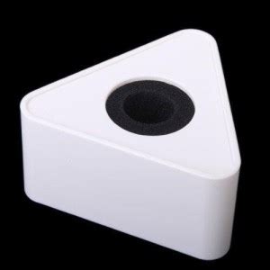 KE Krown Microphone Station Logo -Triangle Shape Mic ID for News Mic ...