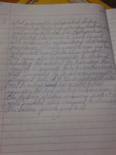 Howyou say that Election Commission of India is independent and ...