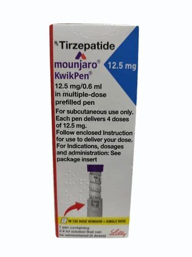 Pharmaceutical Medicines - Mounjaro Tirzepatide 12.5 Mg Injection ...