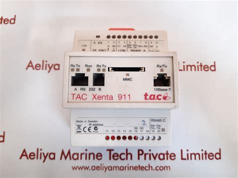 Tac xenta 911 ethernet communication device – Aeliya Marine Tech
