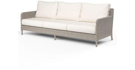 Sunset West SW3301-23-LCAN-STKIT Manhattan 35" Wide Resin Wicker ...