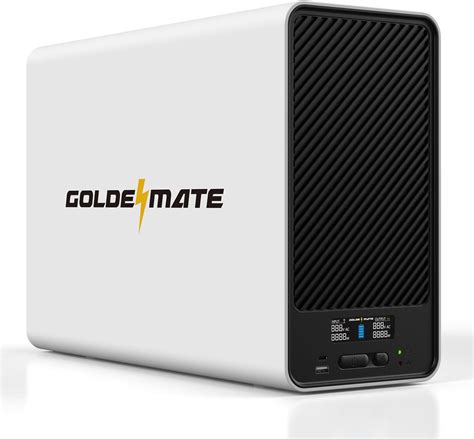 Amazon.com: GOLDENMATE 1000VA/800W Lithium UPS Battery Backup & Surge Protector, Backup Battery ...