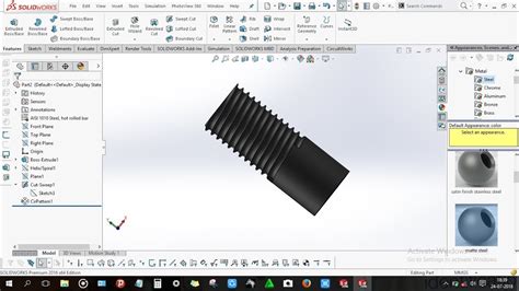 SolidWorks Add M110 Thread 的图像结果