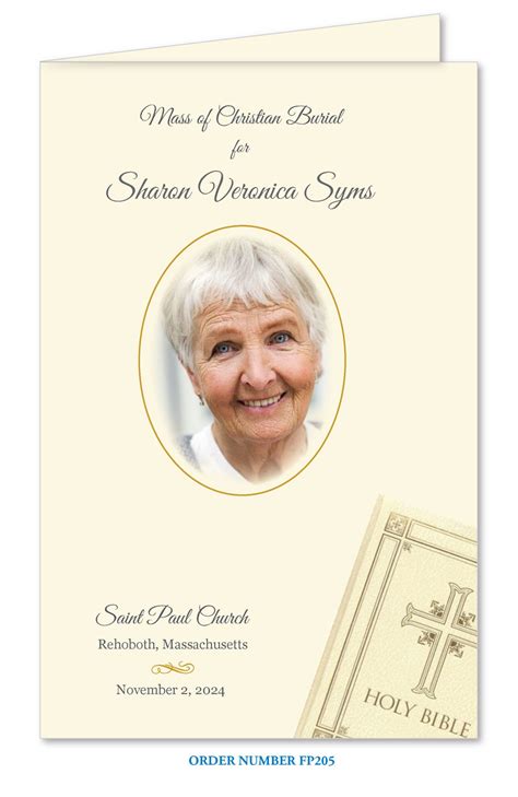 Image result for Memorial Service Programs