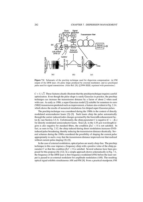 Fiber-Optic Communication Systems (57) - 282 CHAPTER 7. DISPERSION ...