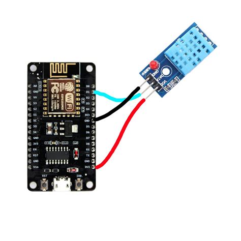 Image result for DHT11 Sensor Arduino Wiring