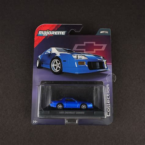 Majorette 1985 Chevrolet Camaro – Retro Blue Collector Diecast Car ...
